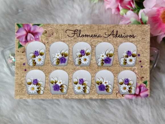 Adesivos para unhas M