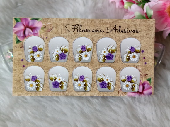 Adesivos para unhas M