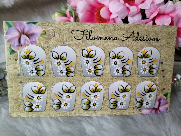 Adesivos para unhas M