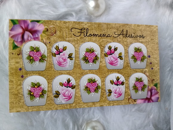 Adesivos para Unhas Naturais