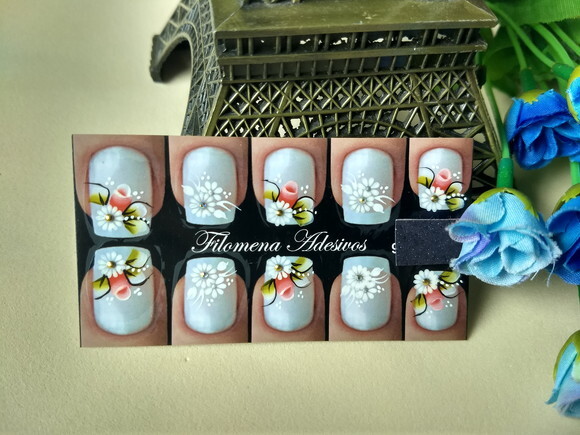Adesivos para Unhas Naturais.