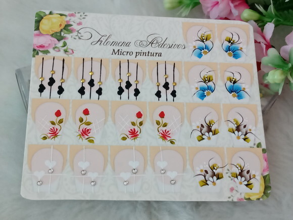 Adesivos Para Unhas Naturais