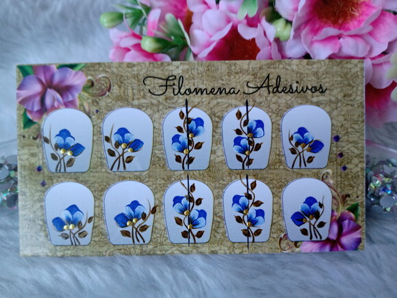 Adesivos para Unhas Naturais.