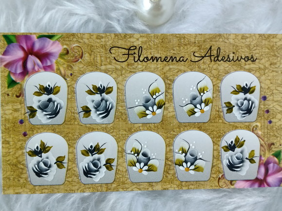 Adesivos para Unhas Naturais.