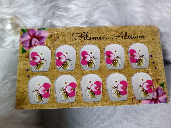 Adesivos para Unhas Naturais.