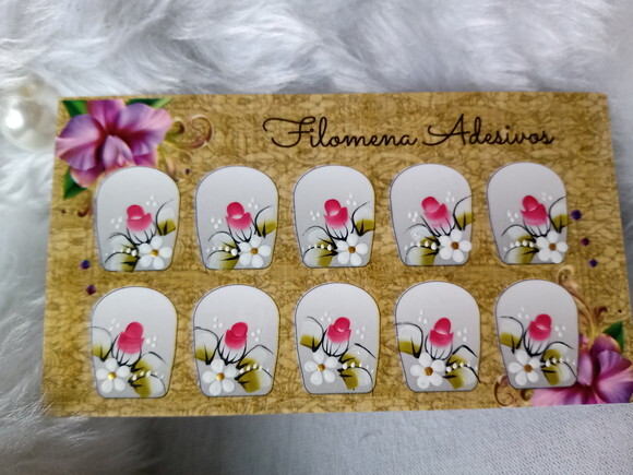 Adesivos para Unhas Naturais.
