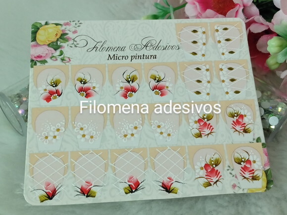 Adesivos para Unhas Naturais.