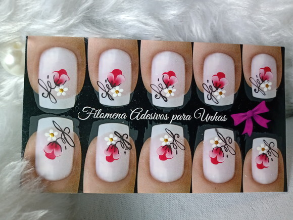 Adesivos para Unhas Naturais.