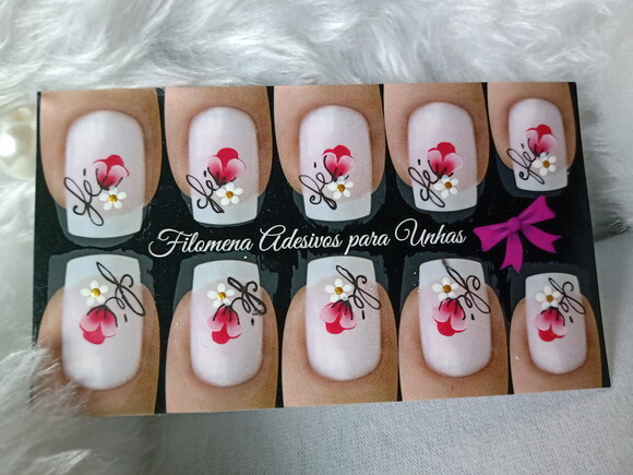 Adesivos para Unhas Naturais.