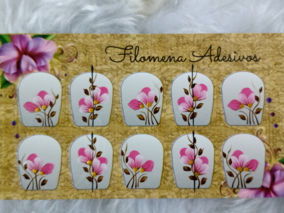Adesivos para Unhas Naturais.