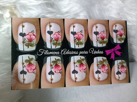Adesivos para Unhas Naturais.