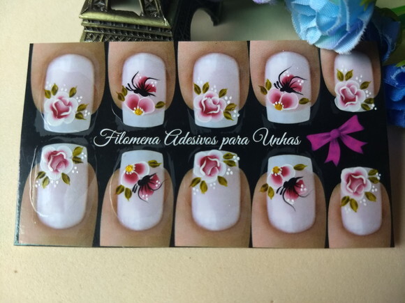 Adesivos para Unhas Naturais.