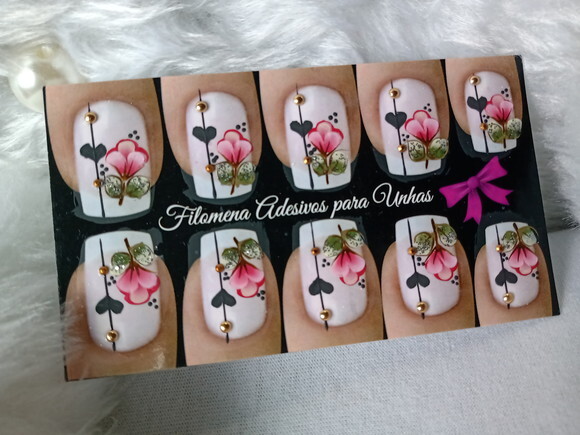 Adesivos para Unhas Naturais.