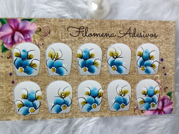 Adesivos para Unhas Naturais.