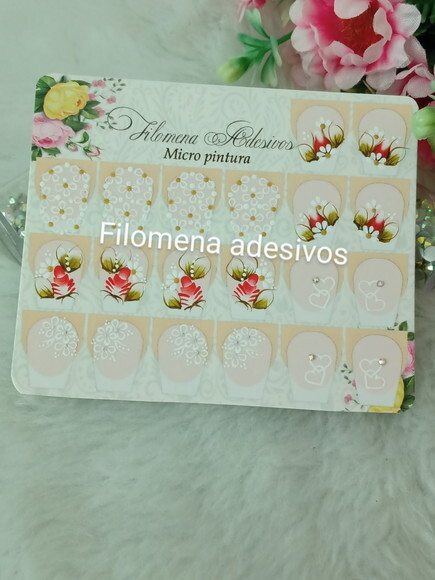 Adesivos para Unhas Naturais.