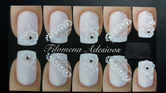 Adesivos para Unhas Naturais.