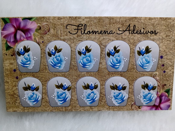 Adesivos para Unhas Naturais.