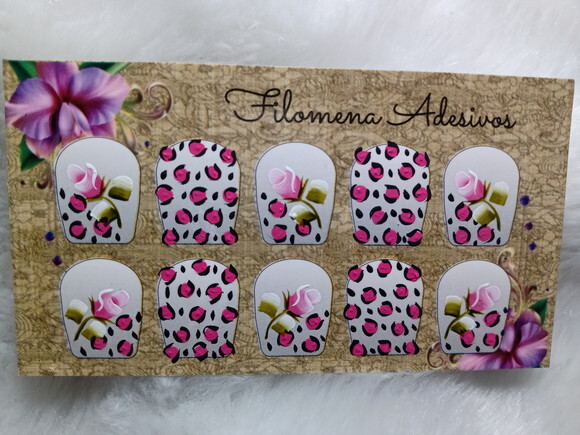 Adesivos para Unhas Naturais.