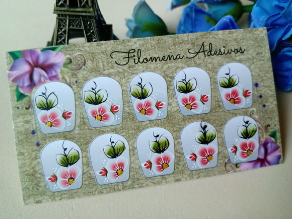Adesivos para Unhas Naturais.