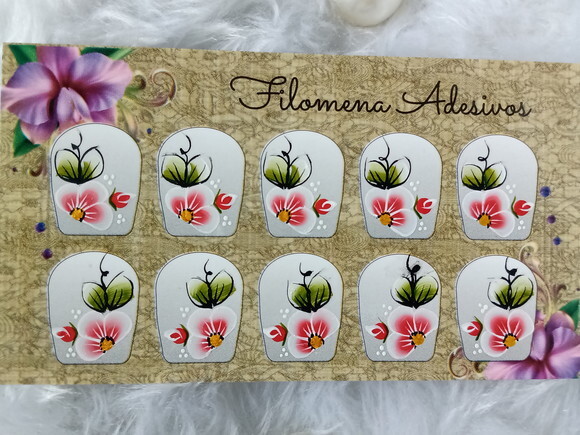 Adesivos para Unhas Naturais.