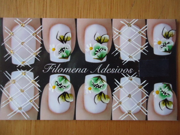 Adesivos para Unhas Naturais.