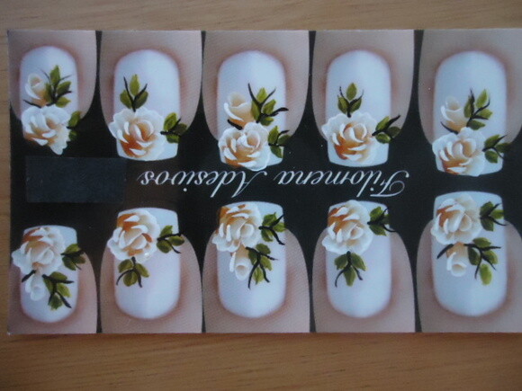 Adesivos para Unhas Naturais.