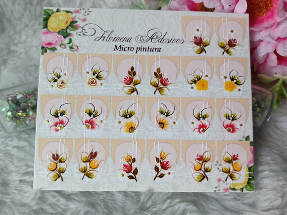 Adesivos Para Unhas Naturais.