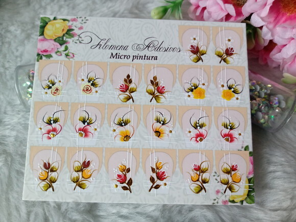 Adesivos Para Unhas Naturais.