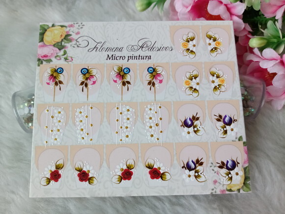 Adesivos Para Unhas Naturais.