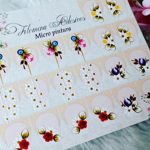 Adesivos Para Unhas Naturais.