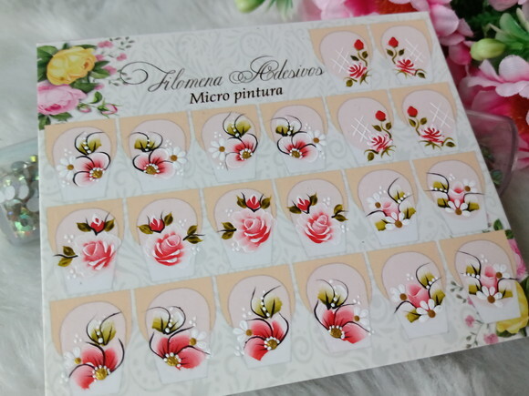 Adesivos Para Unhas Naturais.