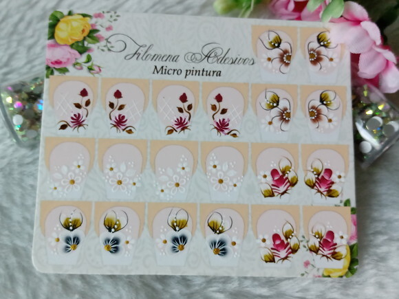 Adesivos Para Unhas Naturais.