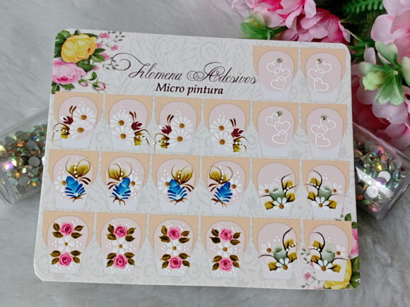 Adesivos Para Unhas Naturais.