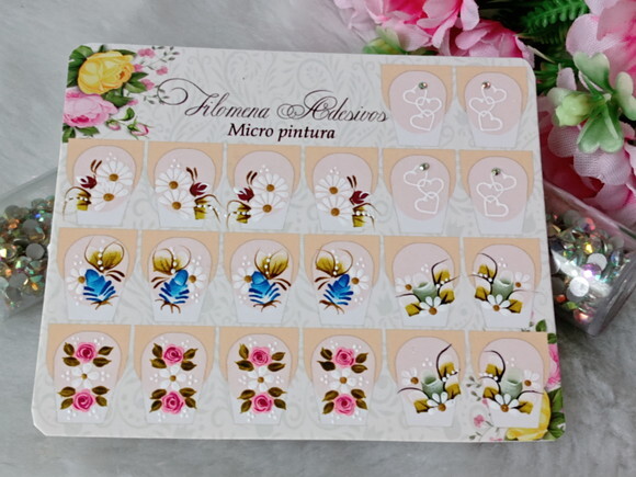 Adesivos Para Unhas Naturais.