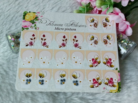 Adesivos Para Unhas Naturais.