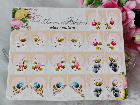 Adesivos Para Unhas Naturais.