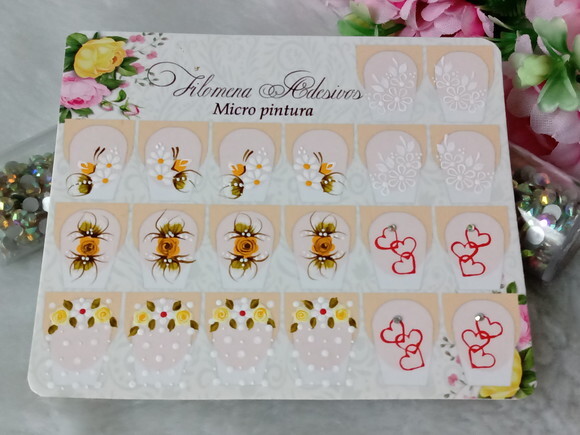 Adesivos Para Unhas Naturais.