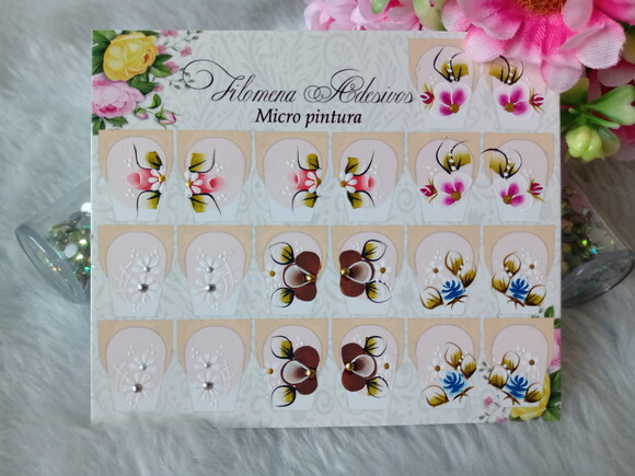 Adesivos Para Unhas Naturais.