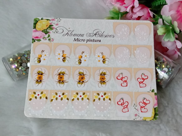 Adesivos Para Unhas Naturais.