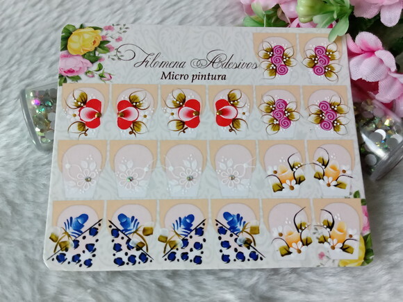 Adesivos Para Unhas Naturais.