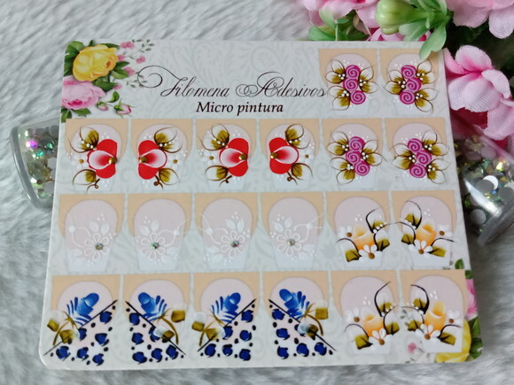 Adesivos Para Unhas Naturais.