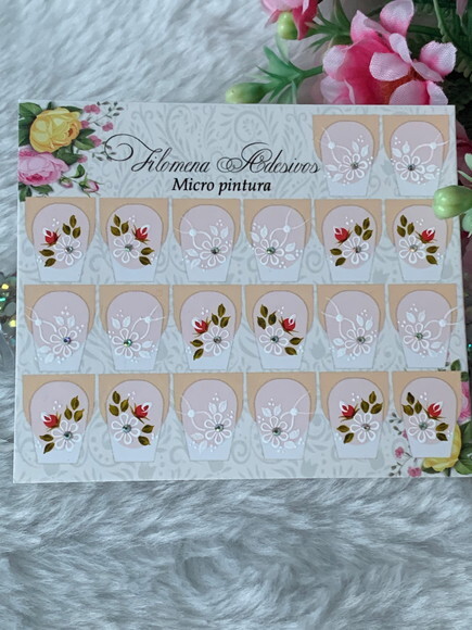 Adesivos Para Unhas Naturais.