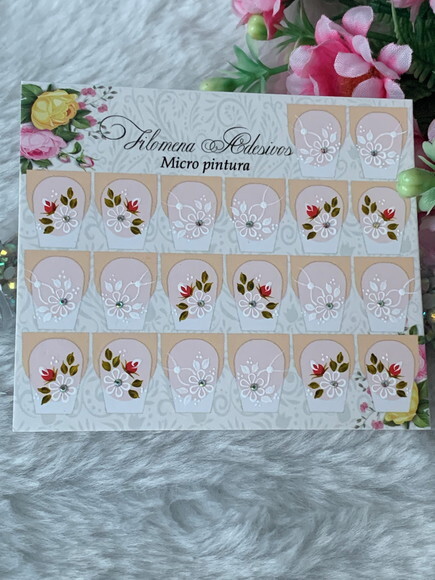Adesivos Para Unhas Naturais.