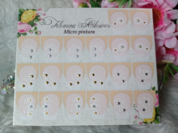 Adesivos Para Unhas Naturais.