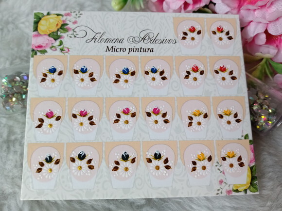 Adesivos Para Unhas Naturais.
