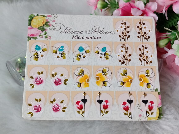 Adesivos Para Unhas Naturais.