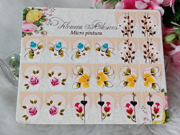 Adesivos Para Unhas Naturais.
