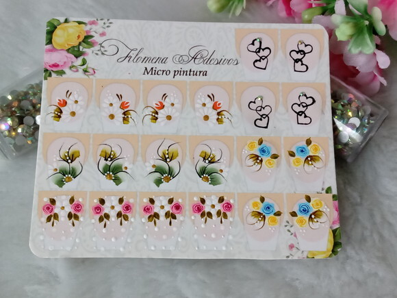 Adesivos Para Unhas Naturais.