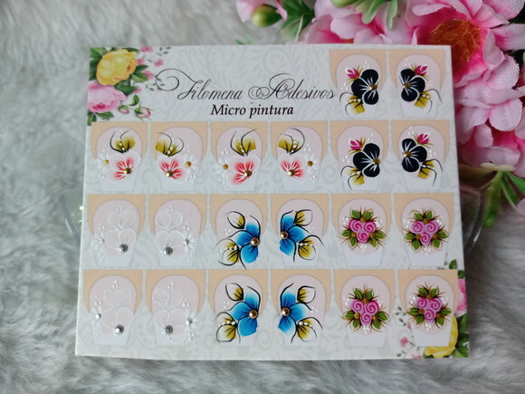 Adesivos Para Unhas Naturais.