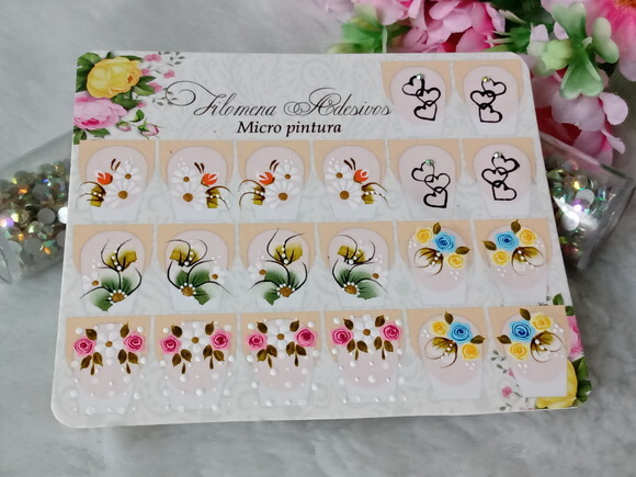 Adesivos Para Unhas Naturais.